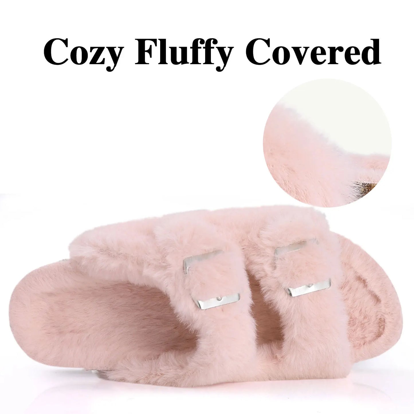 Shevalues Fuzzy Slippers