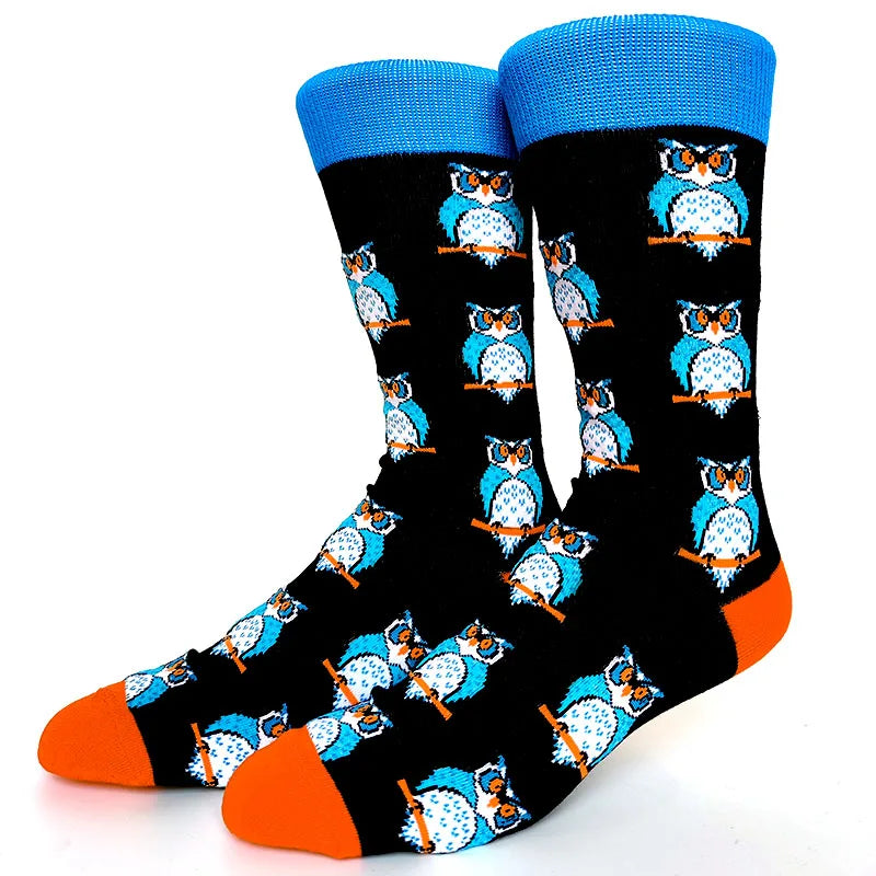 Cartoon-Themed Funny Crew Socks