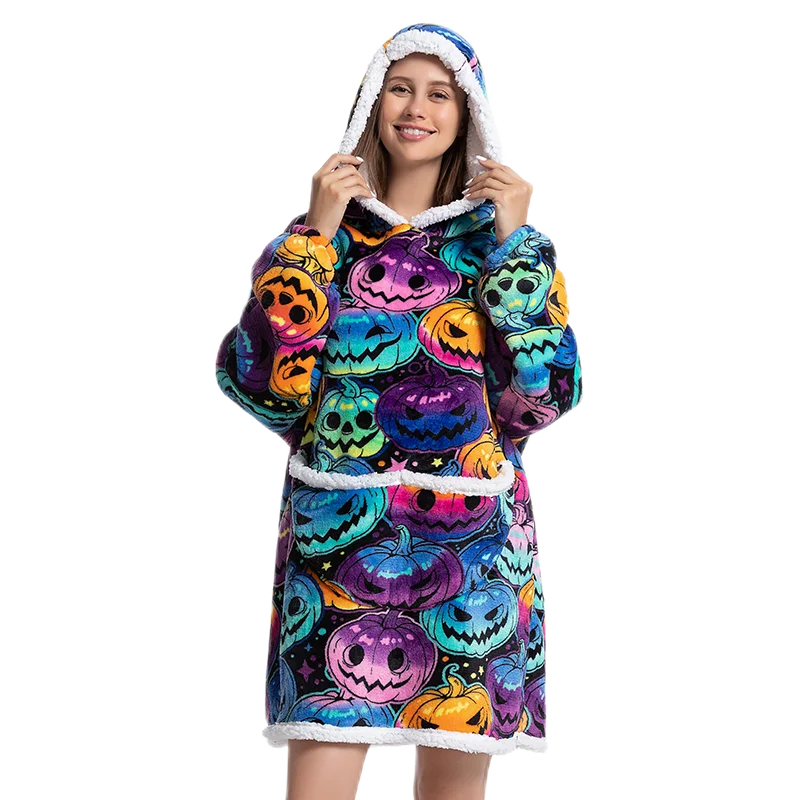 Winter Warm Blanket Hoodie