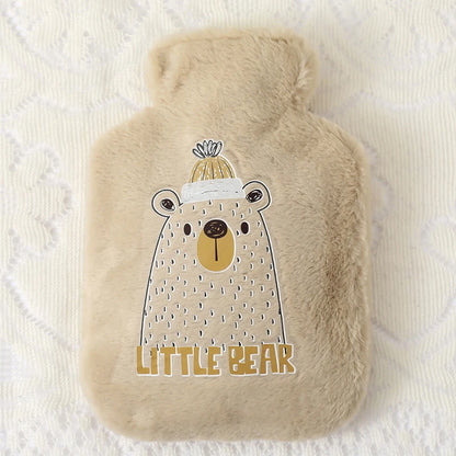 Plush Rabbit & Bear Hot Water Bottle