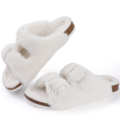 Shevalues Fuzzy Slippers