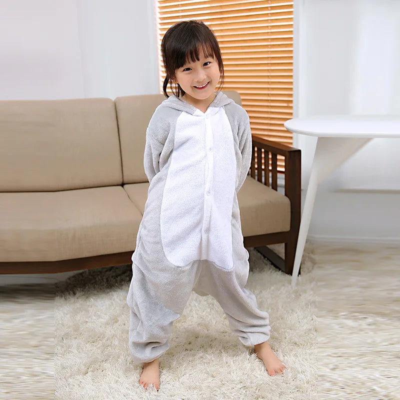 Cartoon Animal Koala One-piece Pajamas