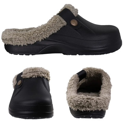 Warm Plush Winter Clogs