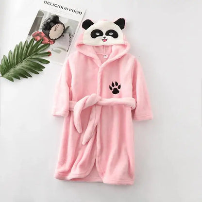 Kids Soft Fleece Bathrobe