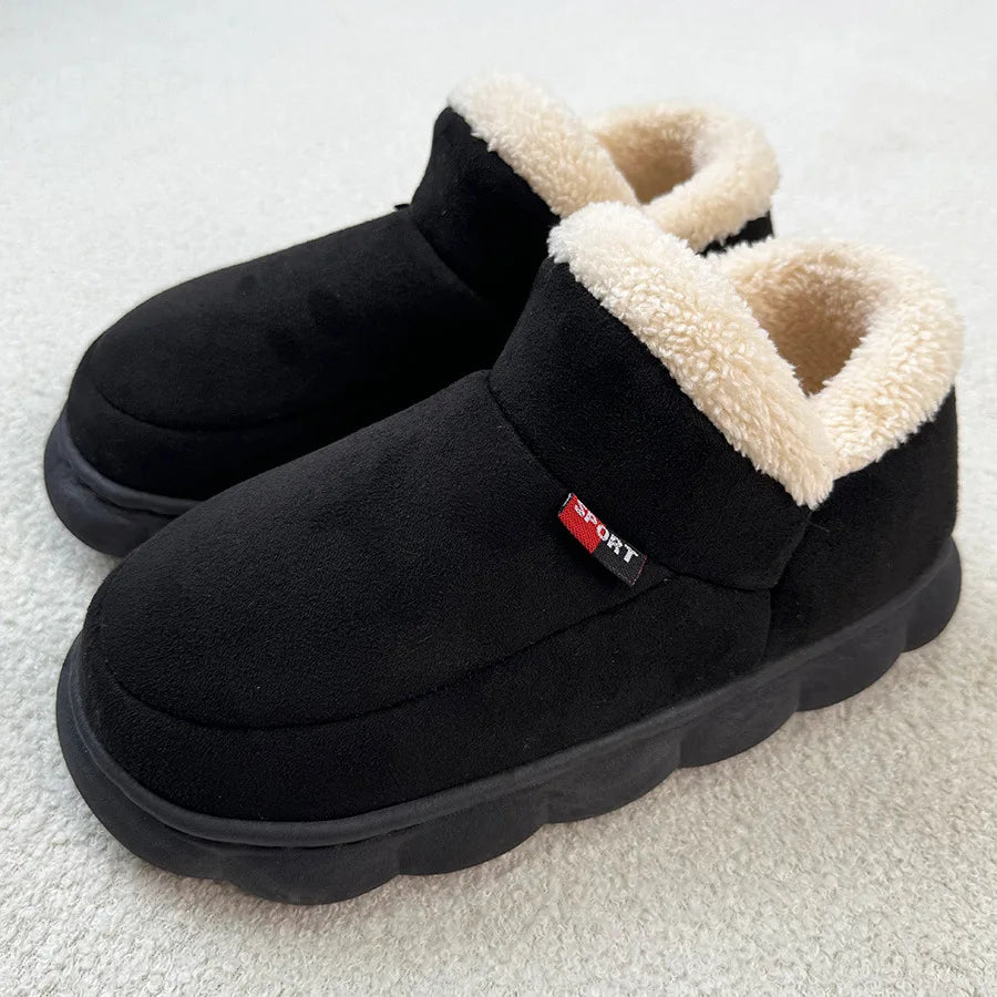 Winter Plush Slippers for Men & Women –