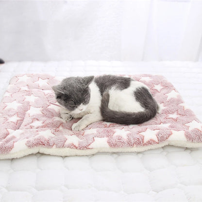 Soft Flannel Pet Mat dog Bed