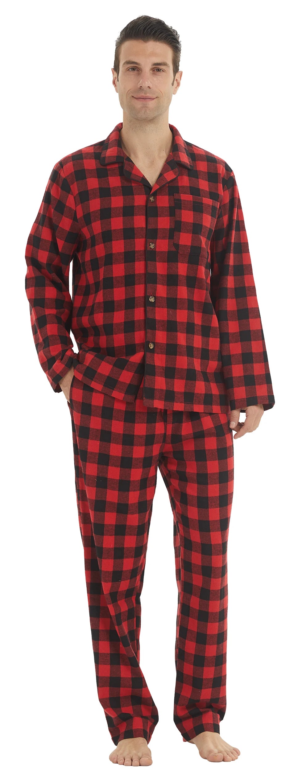 Men’s Flannel Pajama Set