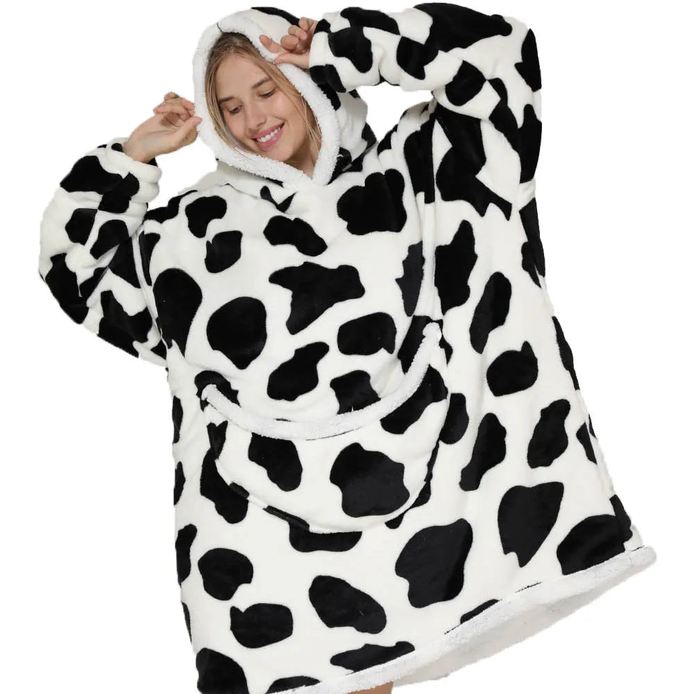 Kawaii Cow Hoodies