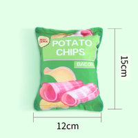 Potato chips green