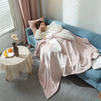 Cute Thickened Warm Blanket