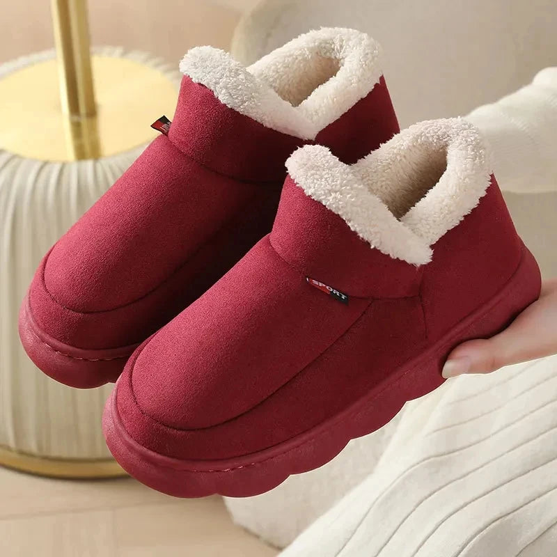 Winter Plush Slippers for Men & Women –