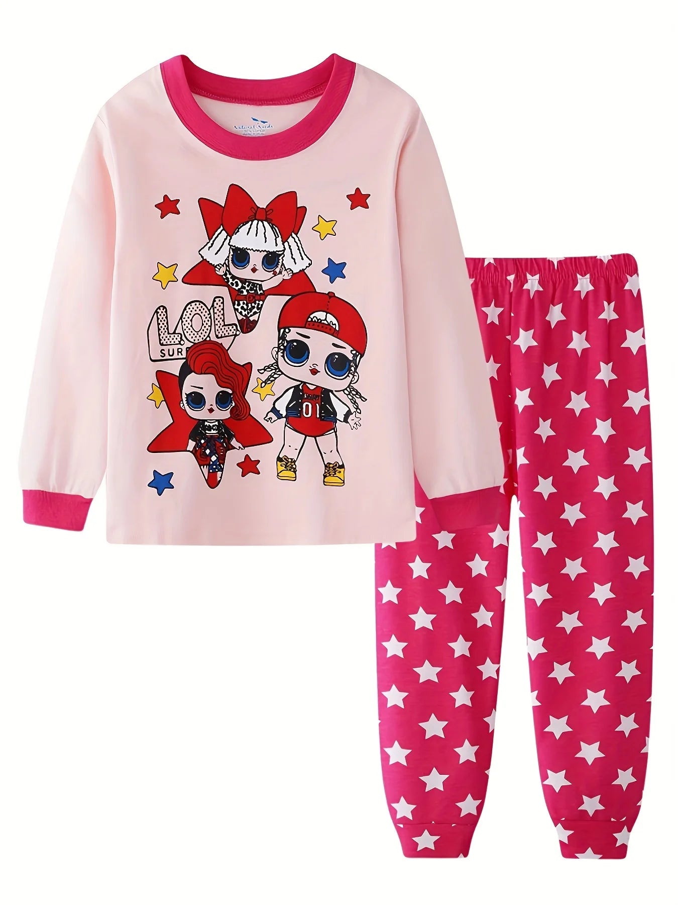 2-Piece Kids’ Robot Pajama Set