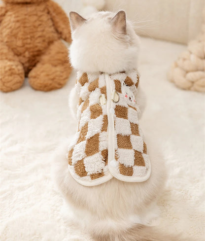 Warm Plush Pet Jacket