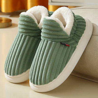 Winter Plush Slippers for Men & Women –