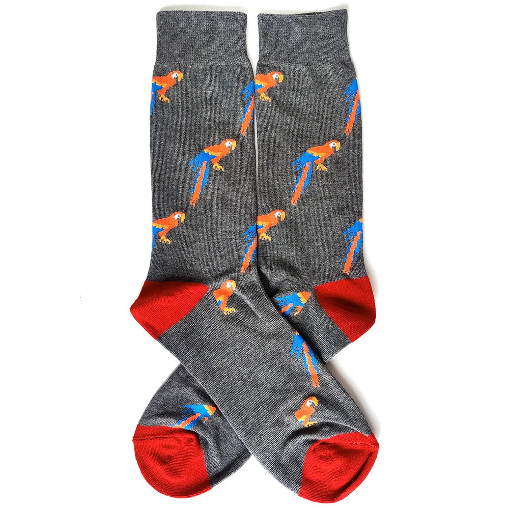 Cartoon-Themed Funny Crew Socks