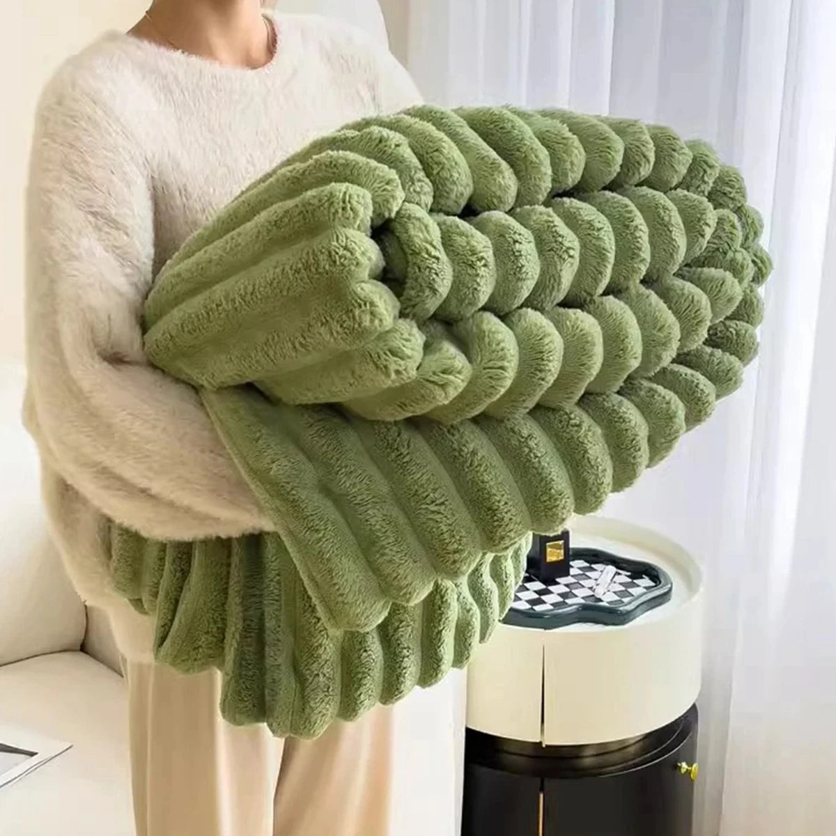 Soft Warmth Winter Sofa Blanket