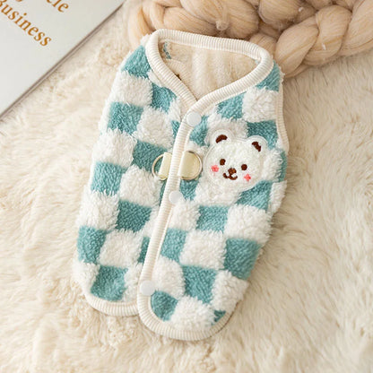 Warm Plush Pet Jacket