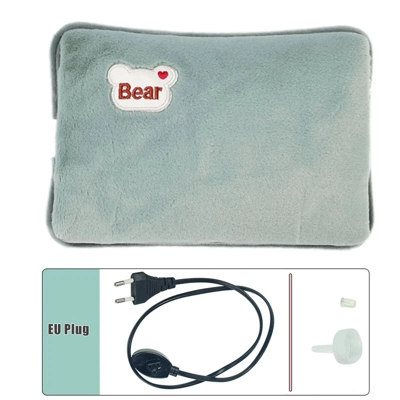 Electric Plush Hot Water Bag