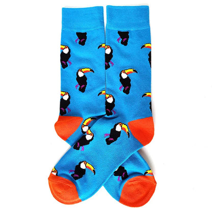 Cartoon-Themed Funny Crew Socks