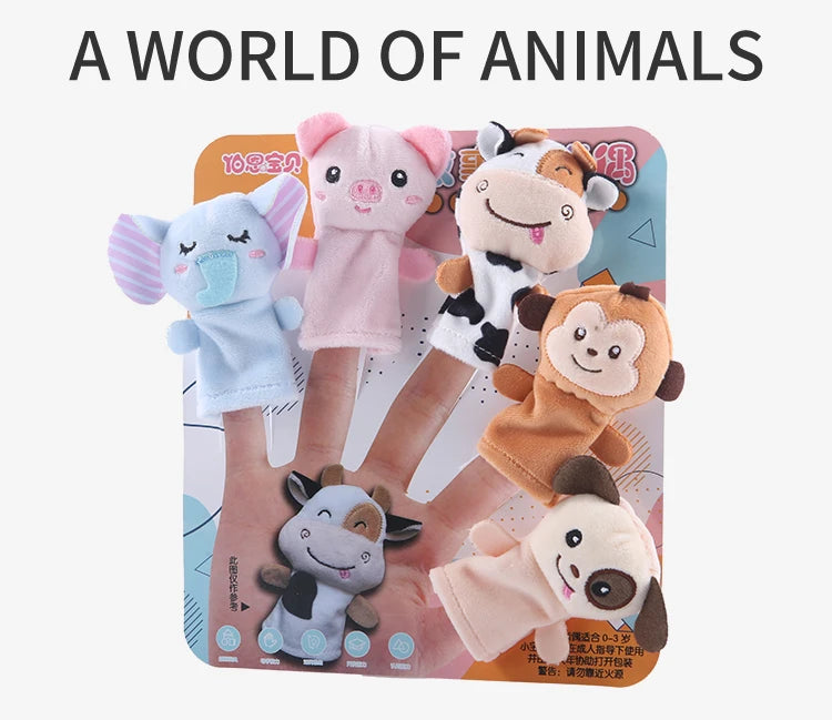 Children Animal Education Dolls