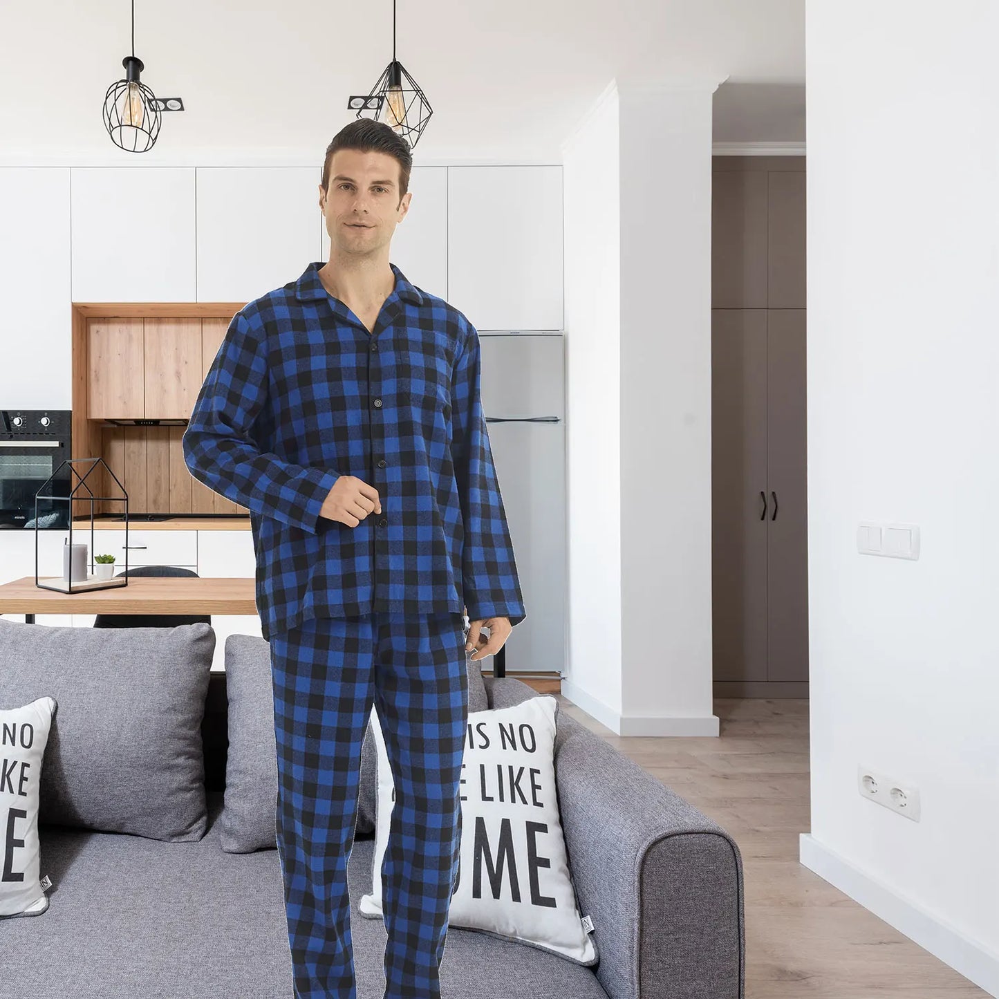 Men’s Flannel Pajama Set