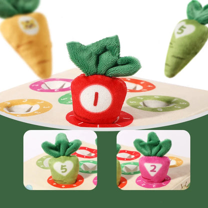 Montessori Carrot Pulling Toy