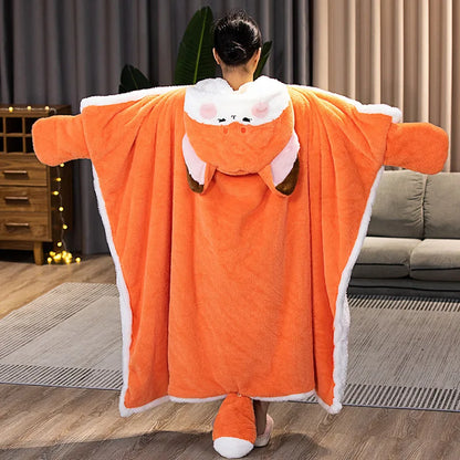 Fox Lovely Plush Soft Cloak