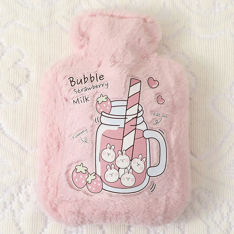 Plush Rabbit & Bear Hot Water Bottle