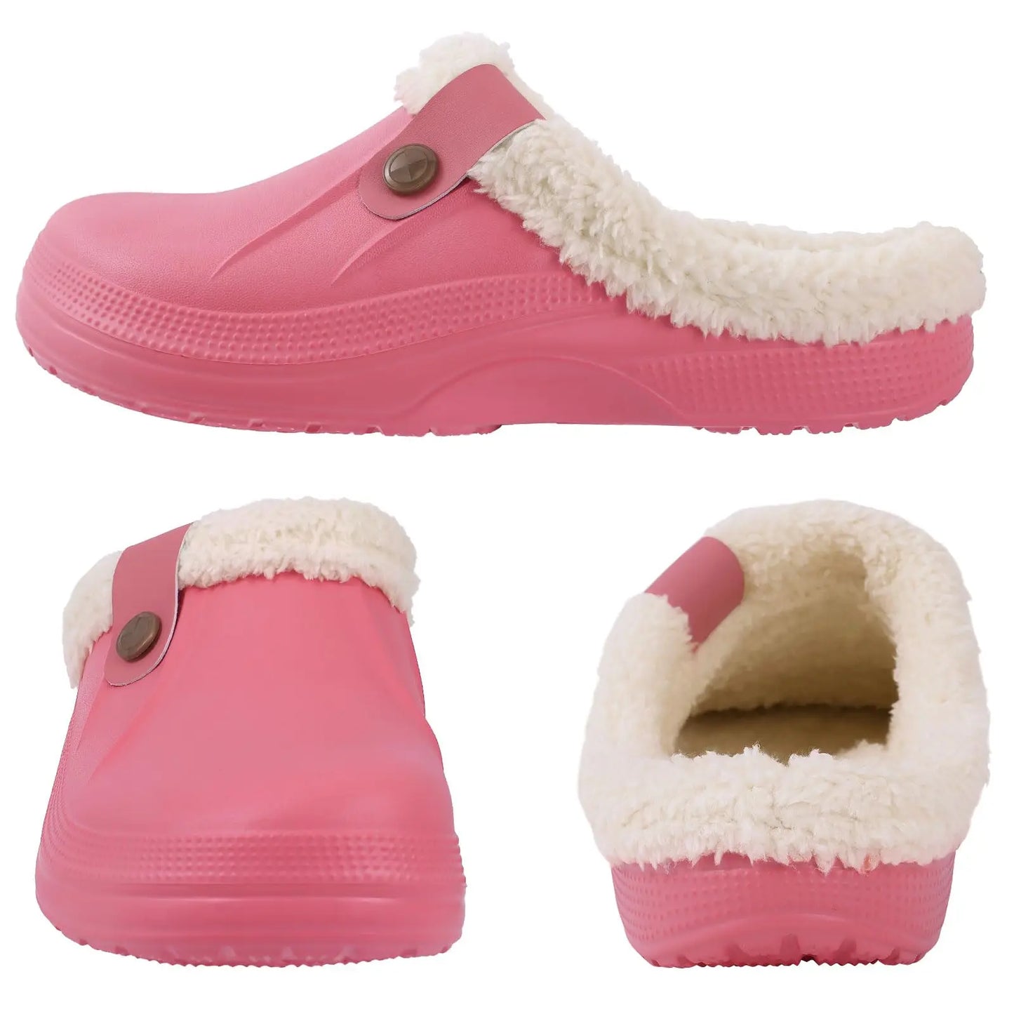 Warm Plush Winter Clogs