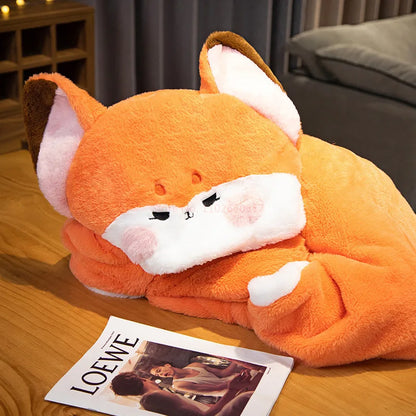 Fox Lovely Plush Soft Cloak