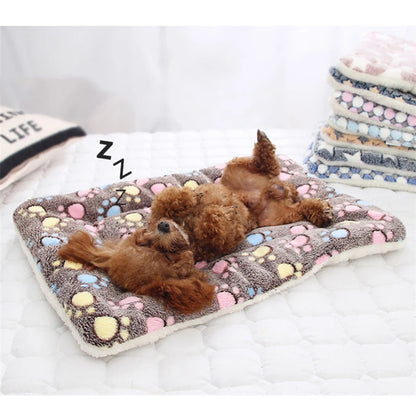 Soft Flannel Pet Mat dog Bed