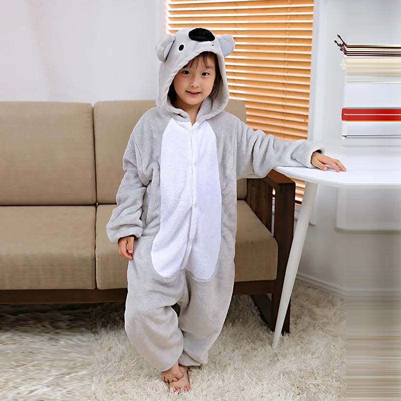 Cartoon Animal Koala One-piece Pajamas