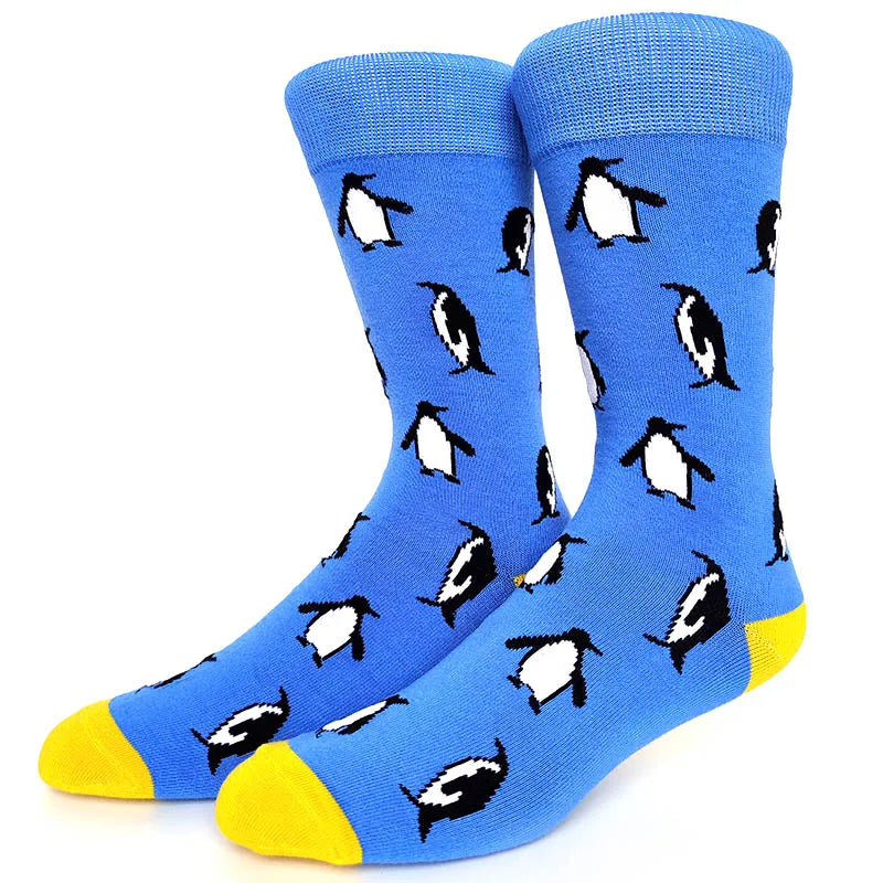 Cartoon-Themed Funny Crew Socks