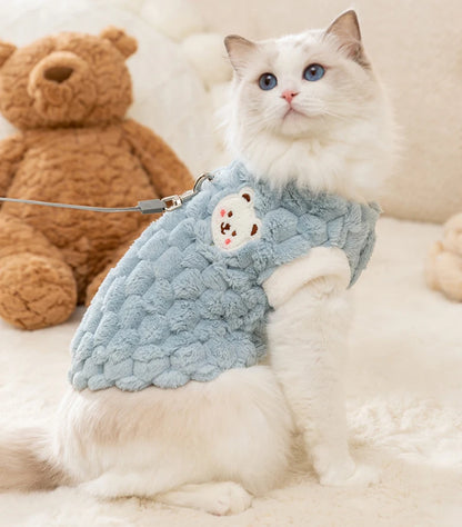 Warm Plush Pet Jacket