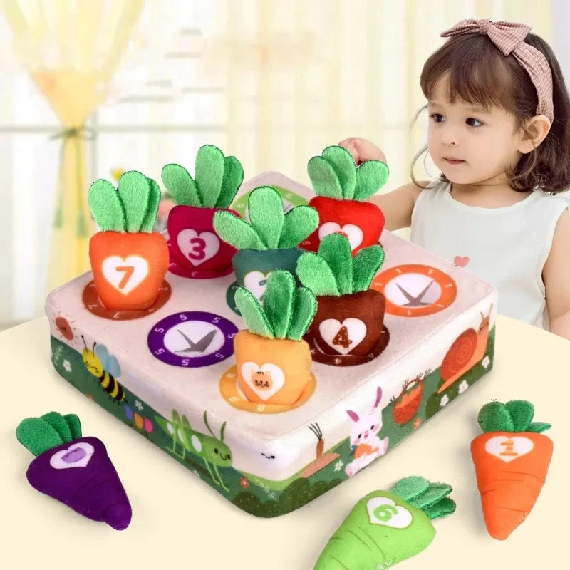 Montessori Carrot Pulling Toy